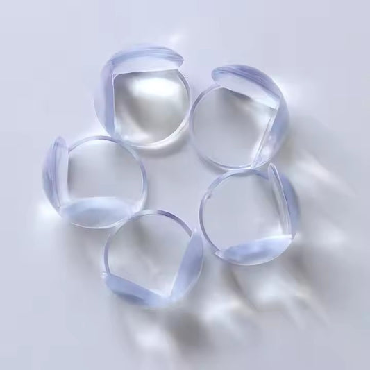 Lot de 10 Protections d'angle en PVC transparent